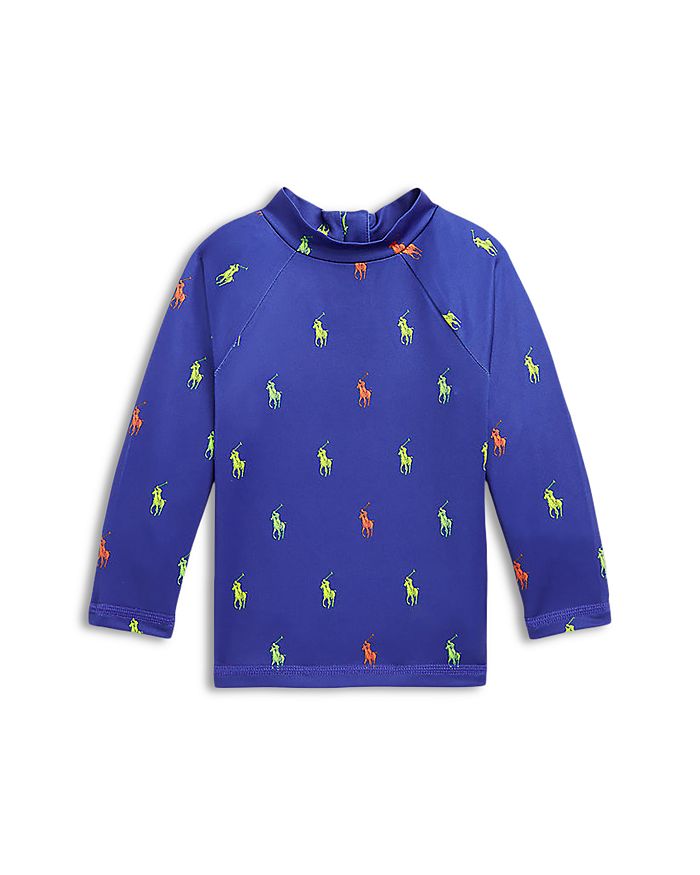 Ralph Lauren Boys' Performance Stretch Jersey Rash Guard Baby