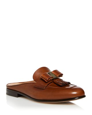 Ferragamo Women's Onofria Vara Bow Slip On Mules