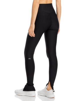 Airlift High-Waist Suit Up Legging - Black/White | Alo Yoga