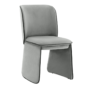 Shop Tov Furniture Kinsley Gray Velvet Dining Chair