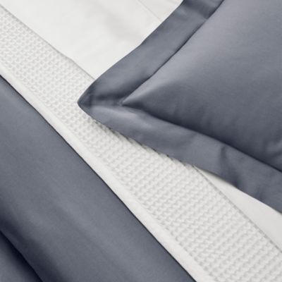 Signature Organic Cotton Hemmed Duvet Set, King/California King