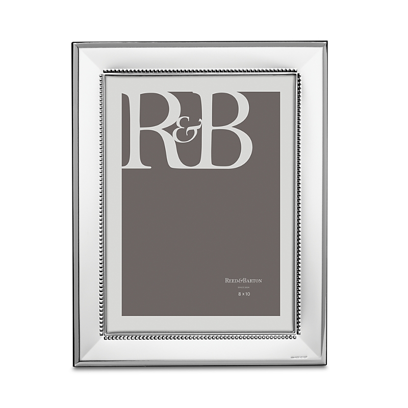 Reed & Barton Mia Silverplate Frame, 8 X 10 In Silver Plate