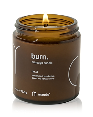 Shop Maude Burn No. 3 Massage Candle 4 Oz.