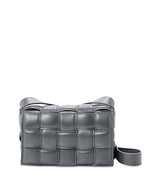 Bottega Veneta Padded Cassette In Thunder/gold