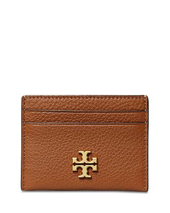 Tory Burch - Kira Pebbled Leather Card Case