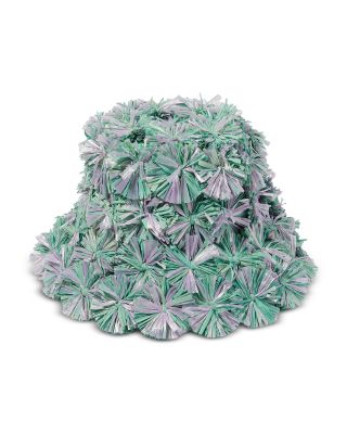 Lele Sadoughi Straw Confetti Hat | Bloomingdale