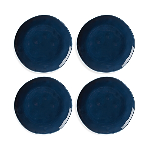 Shop Lenox Bay Colors Dinner Plates, Set Of 4 In Blue
