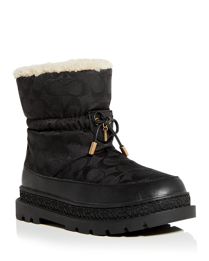 COACH Women s Kailee Shearling Lined Cold Weather Boots Bloomingdale s