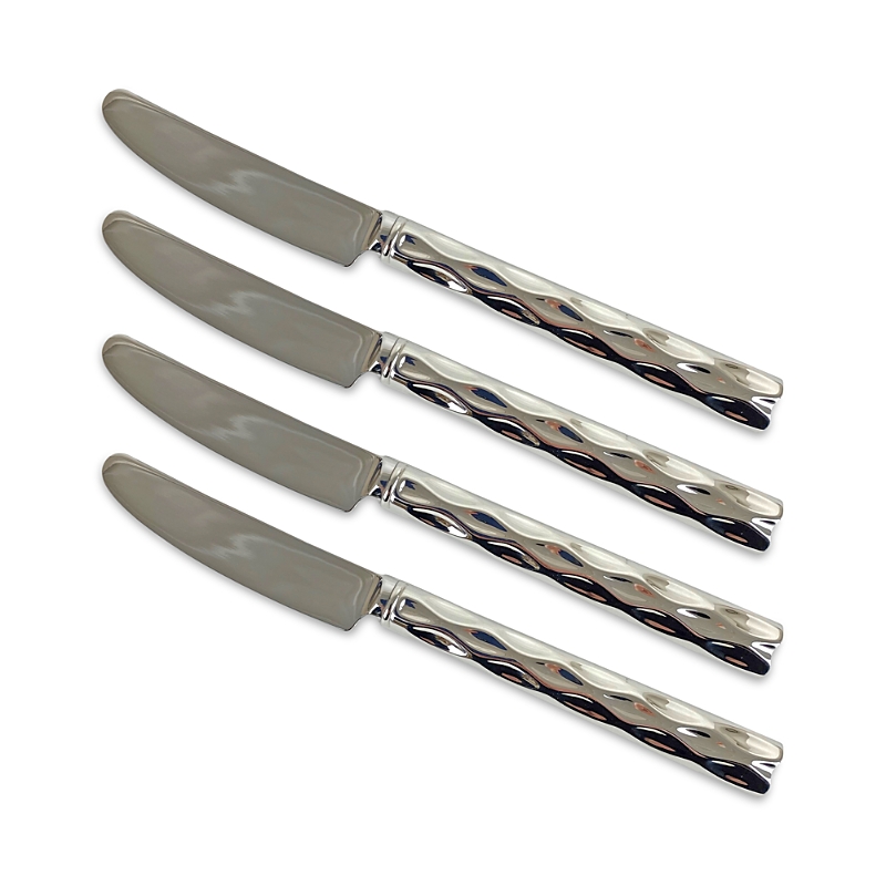 Michael Wainwright Truro Platinum Spreaders, Set Of 4 In Platinum