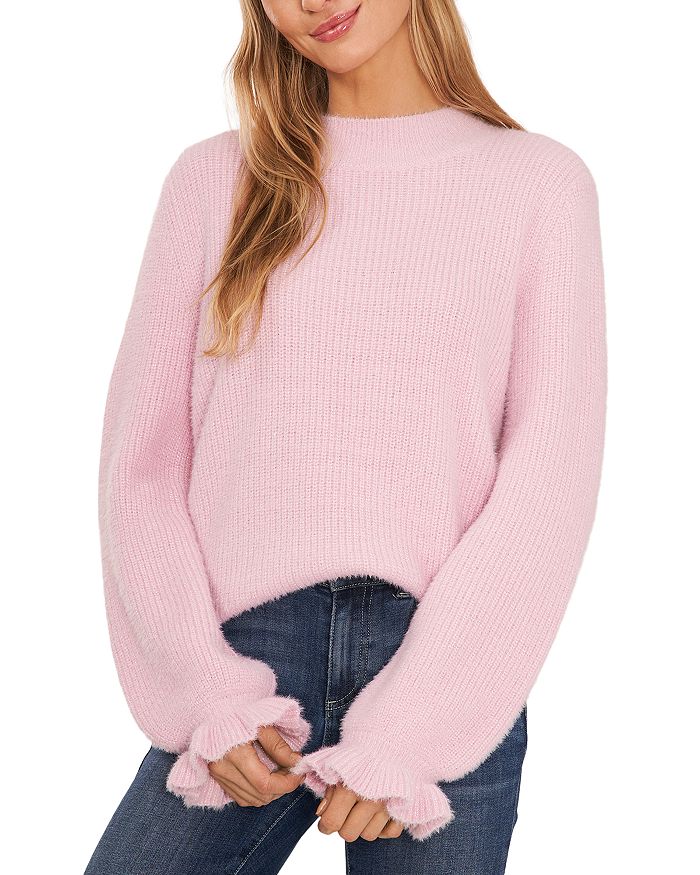 Ruffle best sale cuff sweater