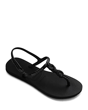 Havaianas Sunny Slingback Sandal In Black