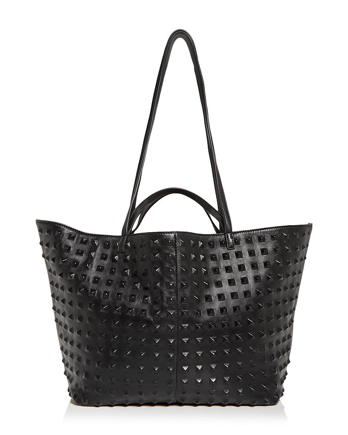 Shop AllSaints Hannah E/W Leather Tote Bag