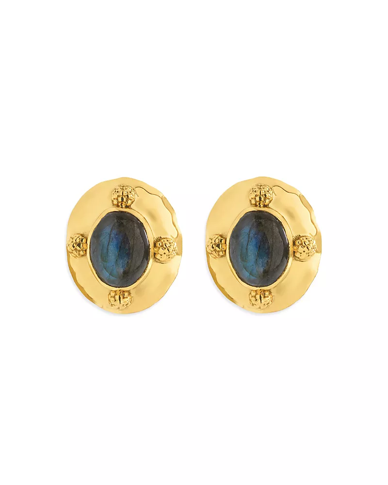 Capucine De Wulf Cleopatra Oval Earrings