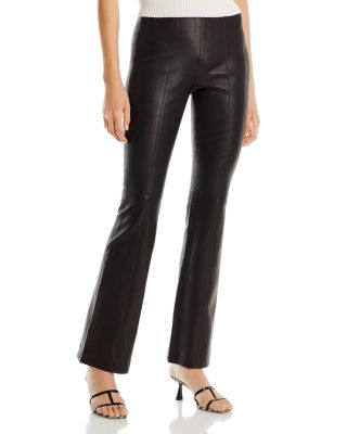 rag bone Simone Leather Flared Pants Bloomingdale s