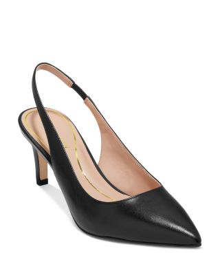 Cole Haan - Women's Vandam Pointed Toe Slingback High Heel Pumps