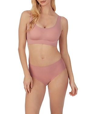 Le Mystere Smooth Shape Wireless Bralette In Pink Quartz