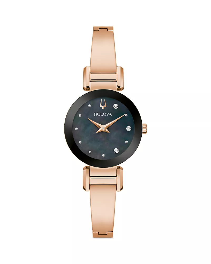 Bulova Marc Anthony Modern Diamond Bangle Watch, 26mm
