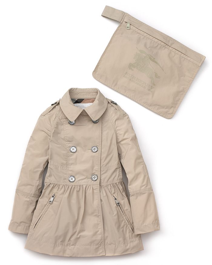 Burberry Feminine Skirted Trench Sizes 714 Bloomingdale's