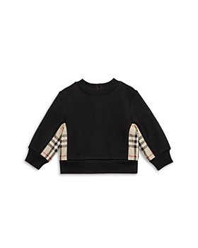 Burberry - Girls' Nolan Vintage Check Henley Sweatshirt - Baby