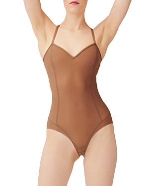 ITEM M6 ITEM M6 ALL MESH SHAPE LOW BACK BODYSUIT