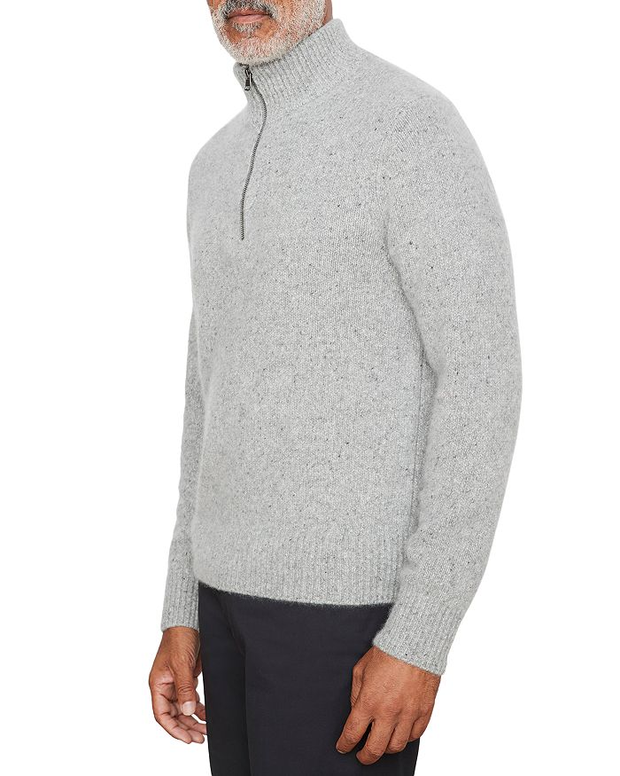 Vince Donegal Quarter Zip Cashmere Sweater | Bloomingdale's