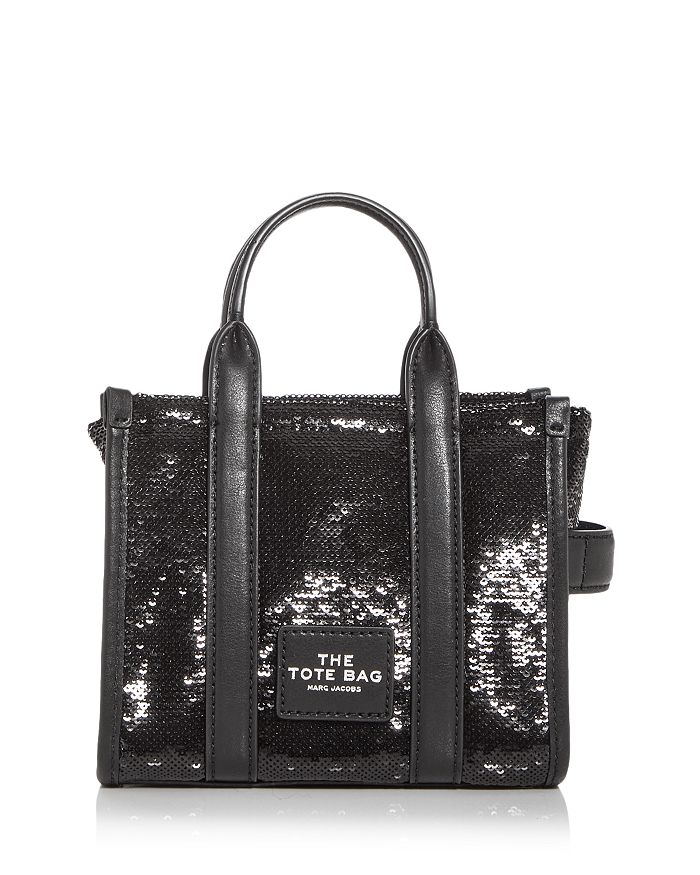 Marc Jacobs Sequin Leather Micro Tote Bag, Bags