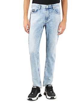 Versace Jeans Couture - Slim Fit Stretch Jeans in Light Indigo Blue