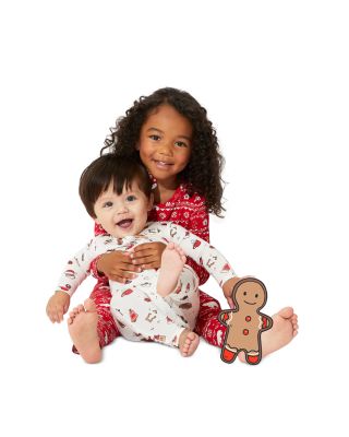 Unisex Sugar Cookies Printed Coverall - Baby