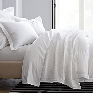 Boll & Branch Waffle Organic Cotton Bed Blanket, Full/queen In White