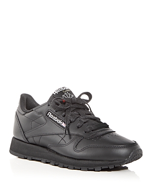 Womens Reebok Classic Leather Clip Athletic Shoe - Black