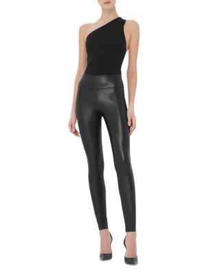 Edie Faux Leather Forming Leggings