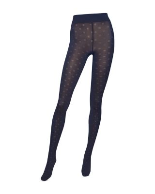 Wolford Square Patterned Tights Smart Closet