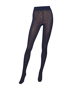 Wolford Fine Cotton Ribbed Tights, $67, Bloomingdale's
