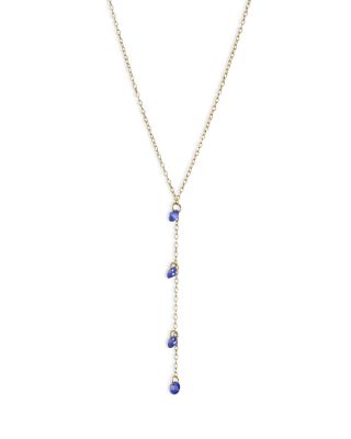 Argento Vivo - Floating Cubic Zirconia Y-Neck Necklace