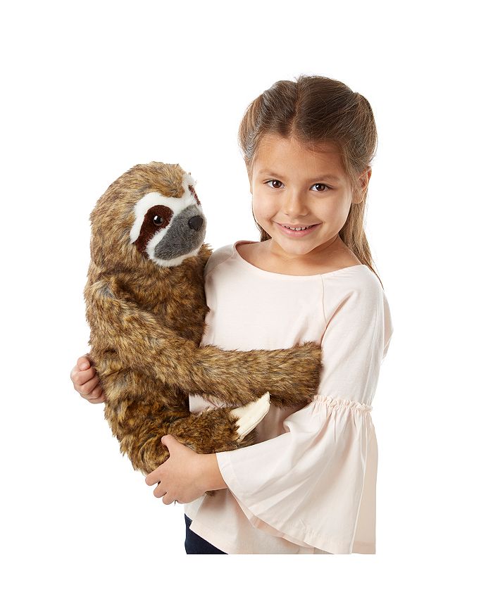 Melissa Doug Sloth Plush Ages 3 Bloomingdale s