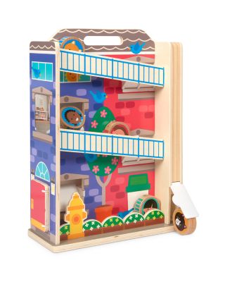 Melissa & Doug - GO TOTs Town House Tumble Set - Ages 1+
