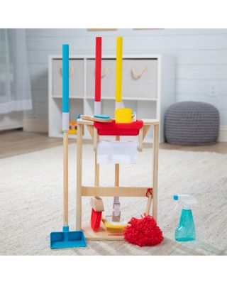 Deluxe Sparkle & Shine Cleaning Play Set - Ages 3+