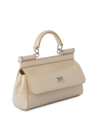 Small Sicily Bag in Polished Calfskin