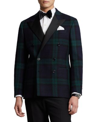 Ralph Lauren Clan Stewart red plaid tuxedo
