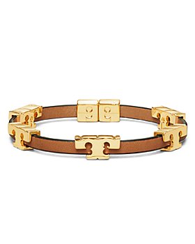 Tory Burch - Leather T Stackable Bracelet