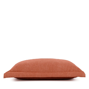 Rebecca Minkoff Soft Linen Blend Euro Sham In Terracotta