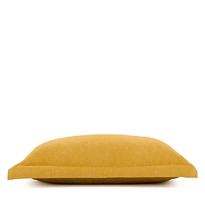 Rebecca Minkoff Soft Linen Blend Euro Sham In Tumeric