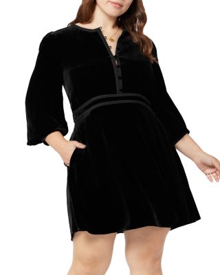 Joie Renata Velvet Mini Dress | Bloomingdale's