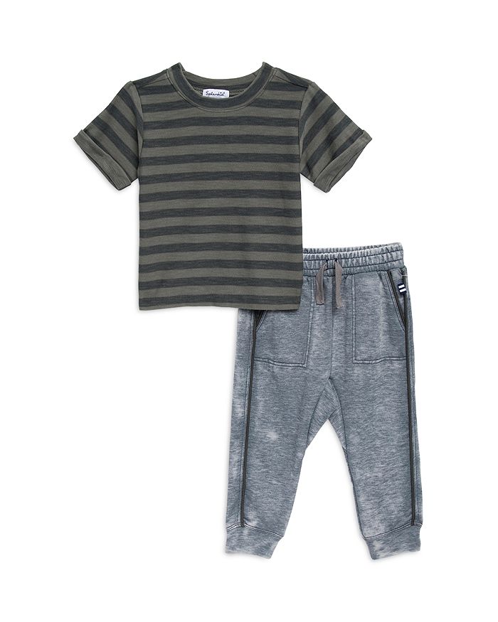 Splendid Boys' Maverick Tee & Jogger Pants Set - Little Kid ...