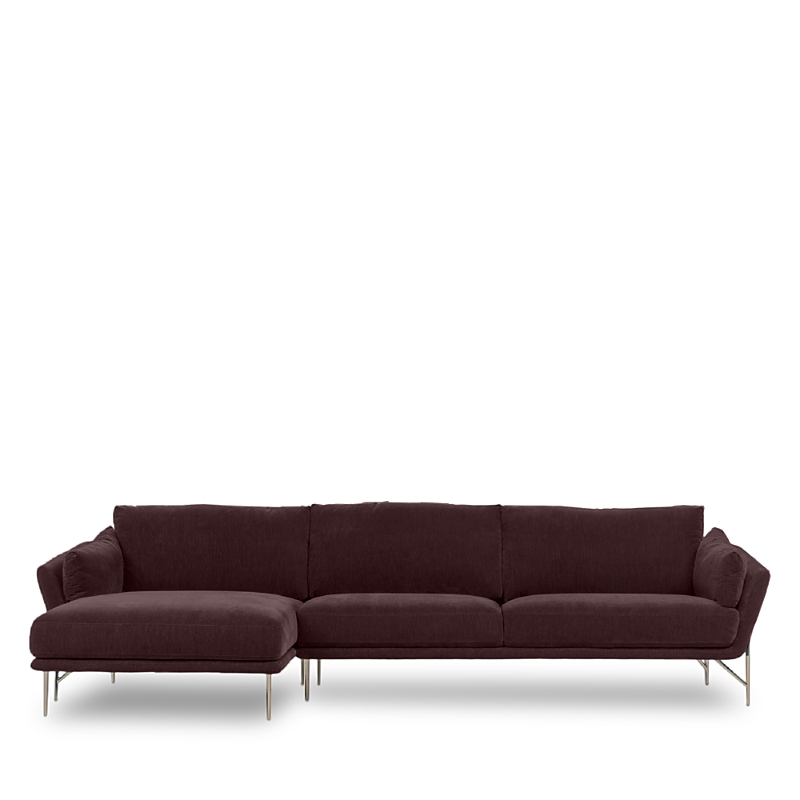 Giuseppe Nicoletti Vittorio Sectional In You Bordeaux