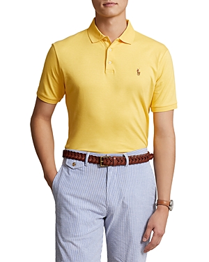Polo Ralph Lauren Classic Fit Polo Shirt In Ranya Yellow Heather