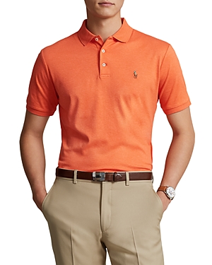 Polo Ralph Lauren Classic Fit Polo Shirt In Spring Melon Heather