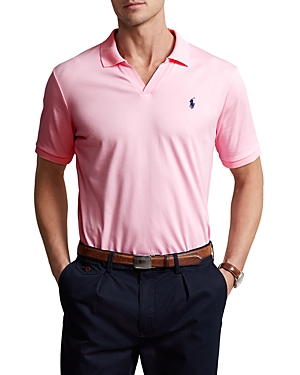 Polo Ralph Lauren Classic Fit Cotton Polo Shirt In Carmel Pink