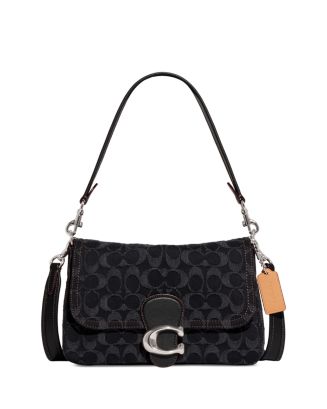 COACH Tabby Medium Signature Denim Shoulder Bag | Bloomingdale's