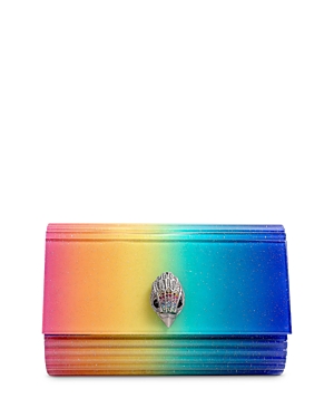 Kurt Geiger Party Eagle Clutch In Open Miscelenous/silver